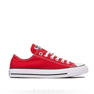 𝅺CONVERSE |Kids Chuck Taylor All Star Low-Top Sneaker - Red size 28